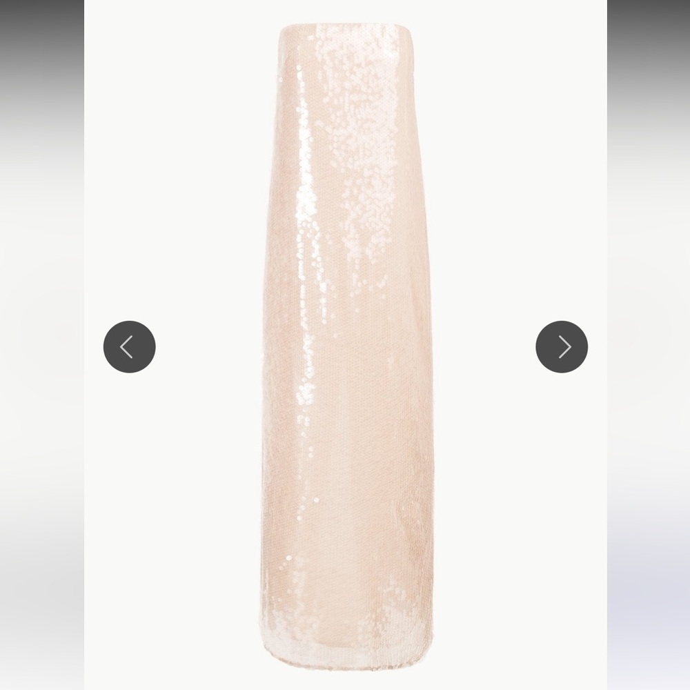 Staud Casey Strapless Sequin Dress